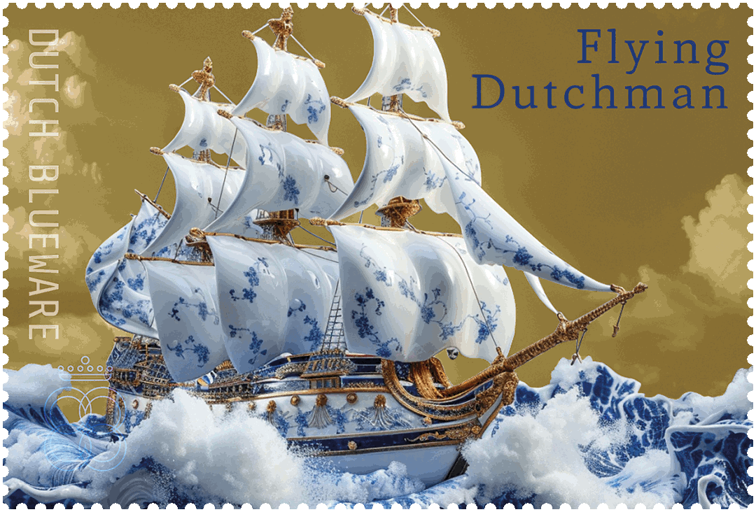 Flying Dutchman Blueware NFT colors